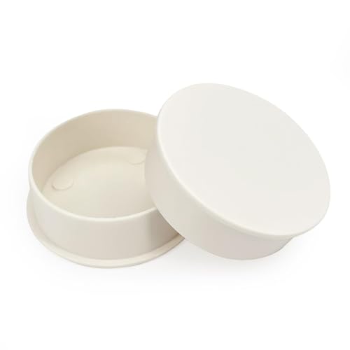 Endstopfen Verschlusstopfen für Drainagerohr DN 50-2er Rohrstopfen 50mm, PVC Rohrverschlussstopfen für Drainagerohre, Muffenstopfen, Muffe Rohrkanal Endverschluss Deckel, Abschlusskappe Endkappe von Kalexion