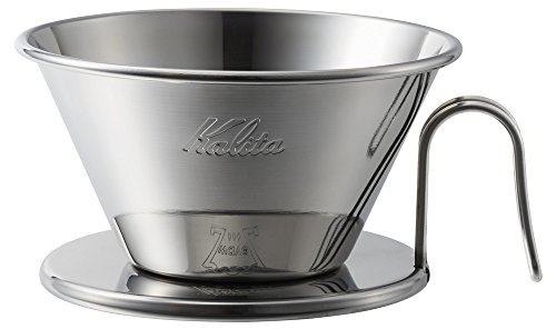 Kalita Coffee Dripper 'TSUBAME' WDS-185 2-4 Person Use Stainless Steel 5097 by Kalita von Kalita