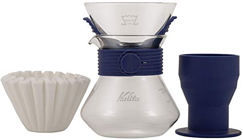 Kalita Wave Style Up Set Größe 185, 500 ml Server, blau von Kalita