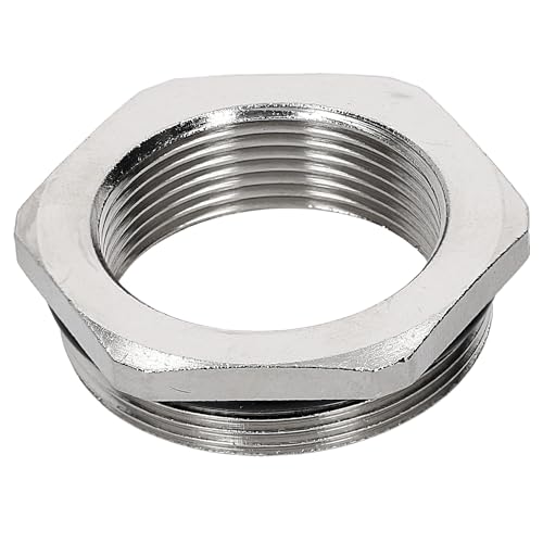 1 Stück Kalitec D6740324 Reduktion mit O-Ring M40/M32 Messing I Reduzierstück Kabelverschraubung sechskant I M32 Innengewinde I M40 Außengewinde I IP68 von Kalitec