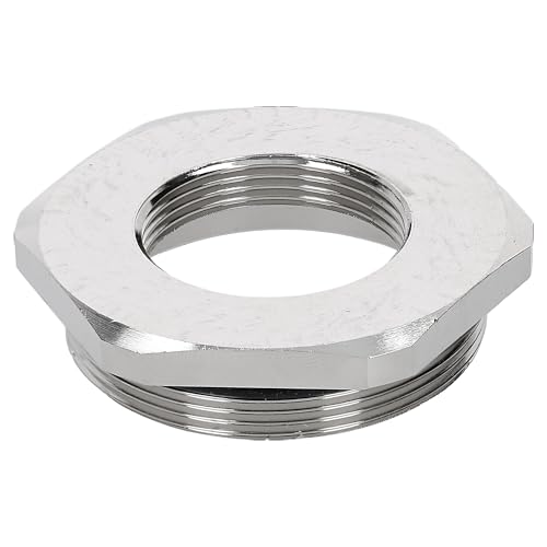 1 Stück Kalitec D6750324 Reduktion mit O-Ring M50/M32 Messing I Reduzierstück Kabelverschraubung sechskant I M32 Innengewinde I M50 Außengewinde I IP68 von Kalitec