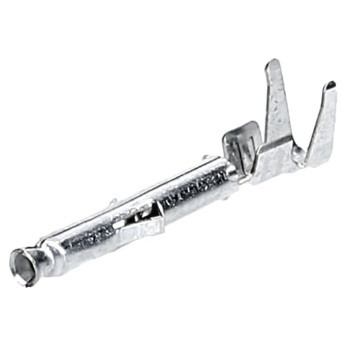 10 Stück AMP Mini Universal MATE-N-LOK Buchsenkontakt 0,3-0,89 mm² I Kabelstecker 0,3-0,89 mm² verzinnt I Crimpkontakt Universal I Elektro Steckverbinder von Kalitec
