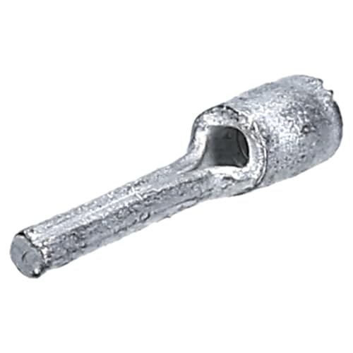 10 Stück Kalitec S1,5-P10 Stiftkabelschuh 1,5mm² 10mm lang | Stiftkabelschuh 1,5mm² I unisolierter Stiftkabelschuh Kupfer I Crimpkabelschuh 10mm Länge I elektrische Verbindung von Kalitec