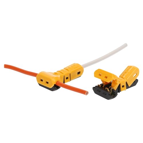 10 Stück Kalitec T-3 Schneid-Klemm-T-Verbinder 1,5 mm² | Schneidklemm T-Verbinder I Kabel Abzweigverbinder I Verbindung von Kabeln 10 Stück Kalitec T-3 Schneid-Klemm-T-Verbinder 1,5 mm² | Schneidklemm T-Verbinder I Kabel Abzweigverbinder I Verbindung von Kabeln von Kalitec