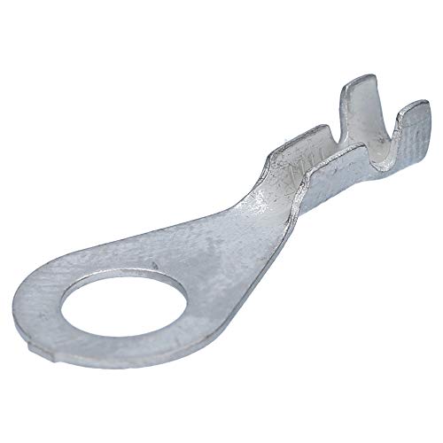 100 Stück Krallenkabelschuh Ringform KKS1,5-M6-12 Krallen 0,5-1,5mm² M6 Messing verzinnt von Kalitec