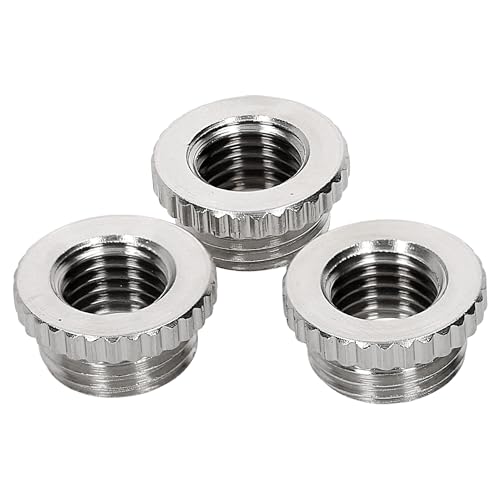 3 Stück Kalitec D6716123 Reduktion gerändelt M16/M12 Messing von Kalitec