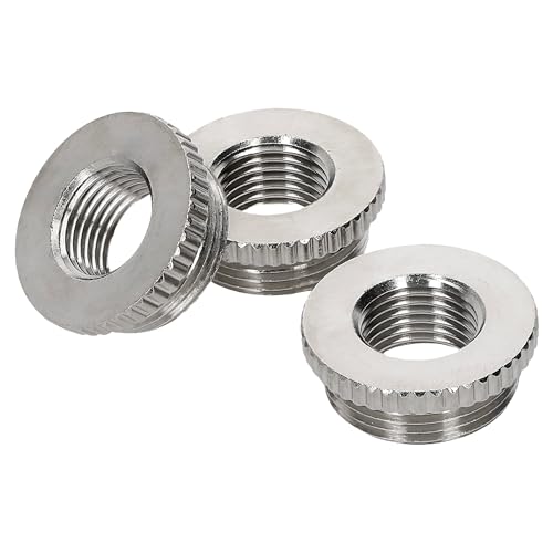 3 Stück Kalitec D6720163 Reduktion gerändelt M20/M16 Messing von Kalitec