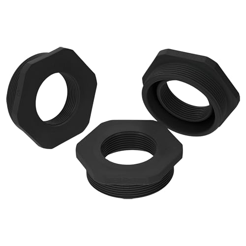3 Stück Kalitec G6503210 Reduktion M50/M32 Kunststoff schwarz von Kalitec