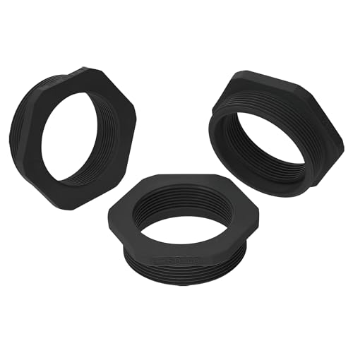 3 Stück Kalitec G6504010 Reduktion M50/M40 Kunststoff schwarz von Kalitec