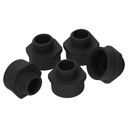 5 Stück Kalitec G5121610 Erweiterung M12/M16 Kunststoff schwarz von Kalitec