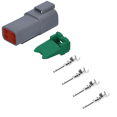 KALI-1204-P DEUTSCH DT Steckverbinder Stift Set 4 polig von Kalitec