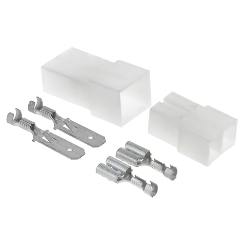 KALI-2502A Fastin-Faston Set 2-polig Flachsteckhülse I Flachstecker 0,75-1,5mm² und passende Gehäuse KALI-2502A Fastin-Faston Set 2-polig Flachsteckhülse I Flachstecker 0,75-1,5mm² und passende Gehäuse von Kalitec