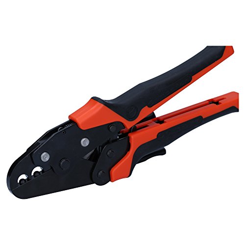 Mechanische Kalitec Crimpzange HNN4 für Nylon isolierte Kabelschuhe 10-16mm² I Industriequalität von Kalitec