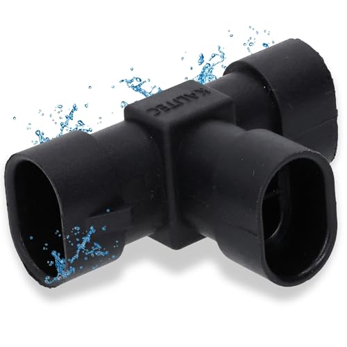 Kalitec KALI-0099 Superseal T-Stück Verteiler I 1,5mm I Stift 2-Polig I 3-fach Verteiler I für Verdrahtungszwecke I Mehrfachadapter I Mehrfachanschluss von Kalitec