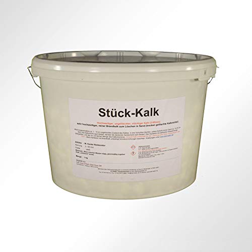 Gebrannter Kalk 9 Kg(Stück-Kalk) von Kalk-Laden