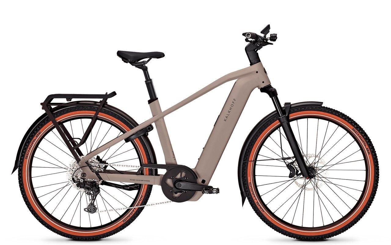 Kalkhoff E-Bike Kalhoff Entice 5+ Advance 800 Wh Herren grau 2026, 11 Gang Shimano Cues, 11-speed, Kettenschaltung, Bosch Performance Line CX smart System, 800 Wh von Kalkhoff