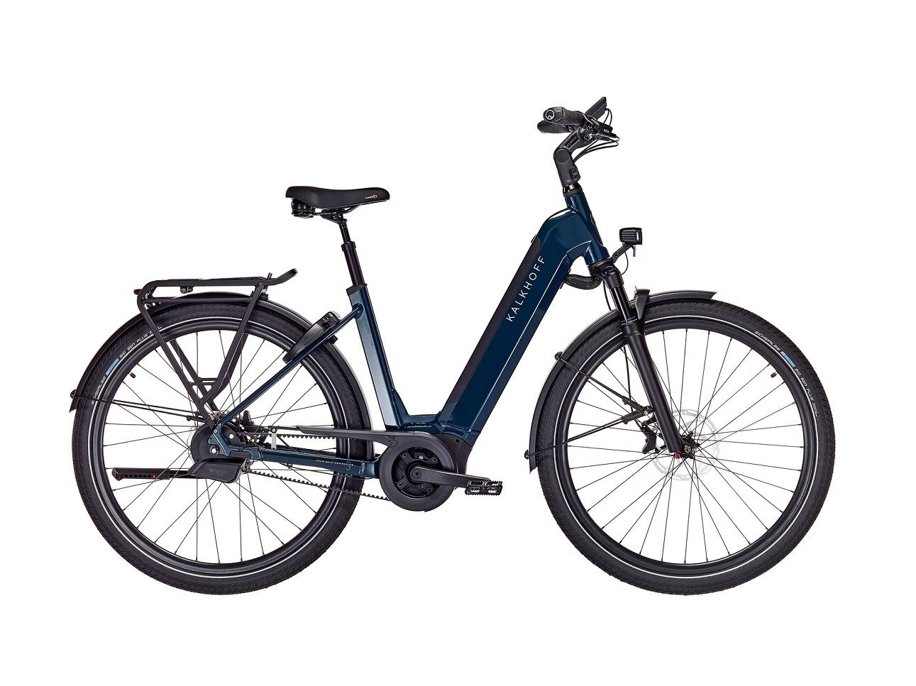 Kalkhoff E-Bike Kalkhoff Image 5+ Exite Benelux 625 Damen grün 2025, Enviolo Trekking automatic, Enviolo, Bosch Performance Line smart System, 625 Wh von Kalkhoff