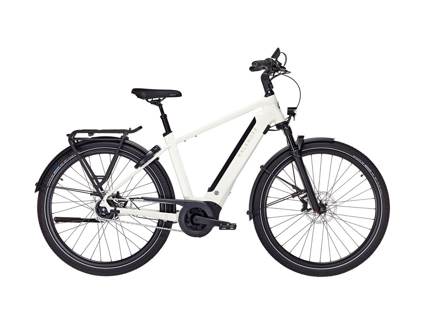 Kalkhoff E-Bike Kalkhoff Image 5+ Move RT 625 Wh Herren weiß 2025, 5 Gang Shimano NEXUS 5 Speed, Nabenschaltung, Bosch Performance Line smart System, 625 Wh von Kalkhoff