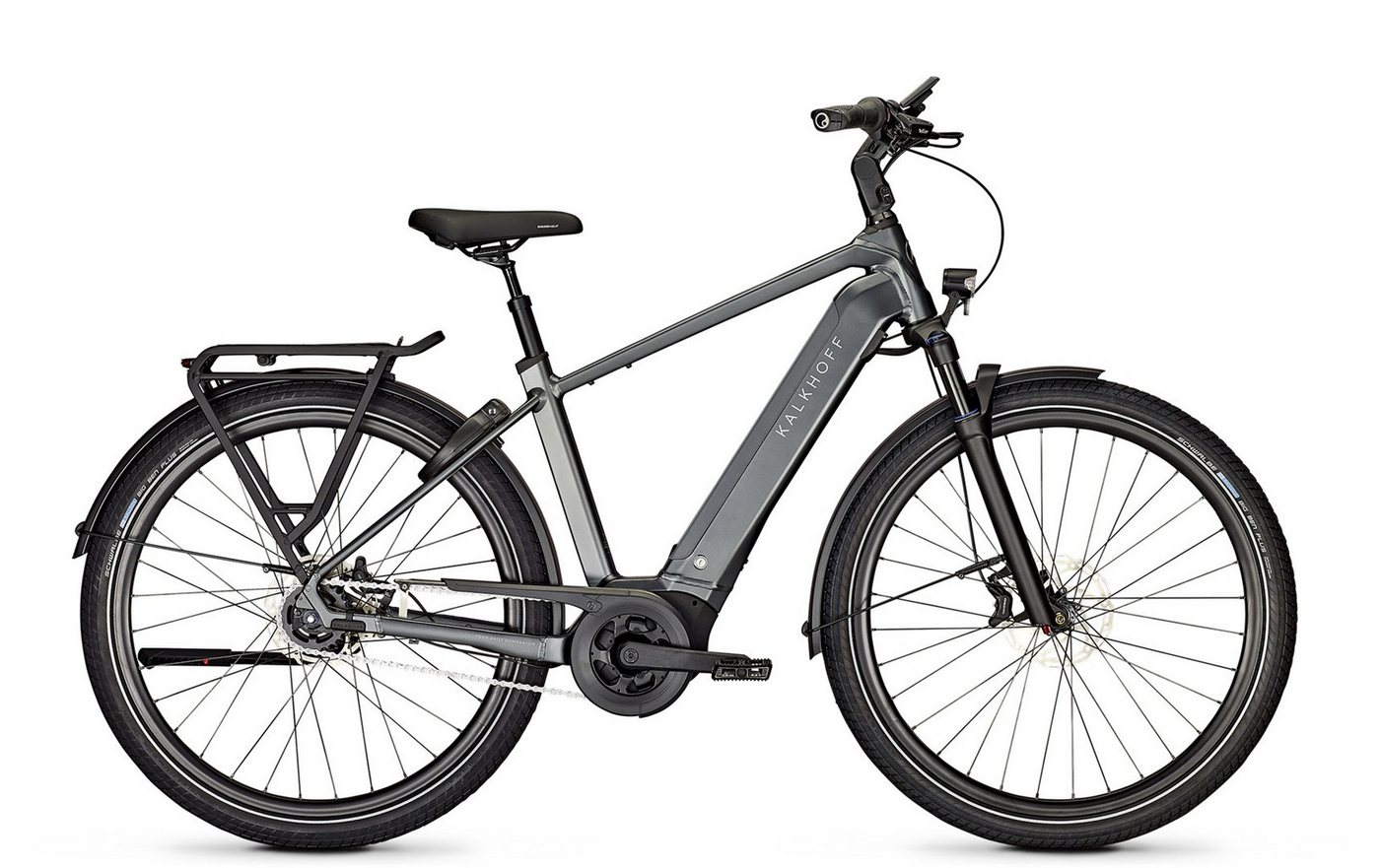 Kalkhoff E-Bike Kalkhoff Image 5.B Move+ FL 625 Wh Herren schwarz 2024, 5 Gang, Nabenschaltung, Bosch Performance Line smart System, 625 Wh von Kalkhoff