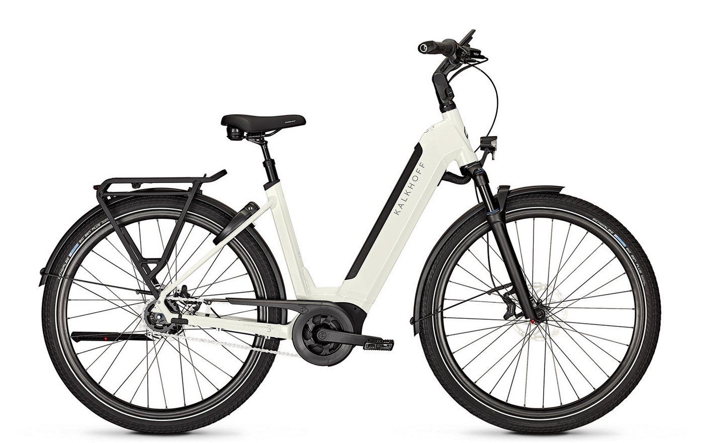 Kalkhoff E-Bike Kalkhoff Image 5.B Move+ RT 625 Wh Damen weiß 2025, 5 Gang, Nabenschaltung, Bosch Performance Line smart System, 625 Wh von Kalkhoff