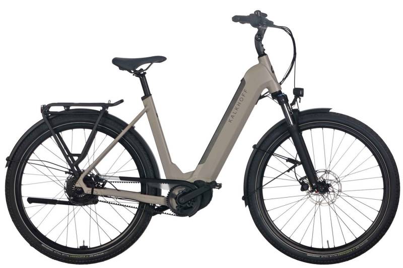 Kalkhoff E-Bike Kalkhoff Image 5.B Season 625 Wh Damen grau 2025, Enviolo Trekking, Enviolo, Bosch Performance Line CX smart System, 625 Wh von Kalkhoff