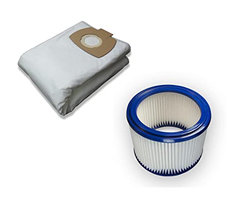 10 Filtersäcke Kallefornia K911 und 1 auswaschbarer PES Filter K704A geeignet für Milwaukee AS 300 ELCP Microvlies Staubsaugerbeutel der Staubklasse L mit Staubverschluss Vliessäcke Filtersack 10 Filtersäcke Kallefornia K911 und 1 auswaschbarer PES Filter K704A geeignet für Milwaukee AS 300 ELCP Microvlies Staubsaugerbeutel der Staubklasse L mit Staubverschluss Vliessäcke Filtersack von Kallefornia