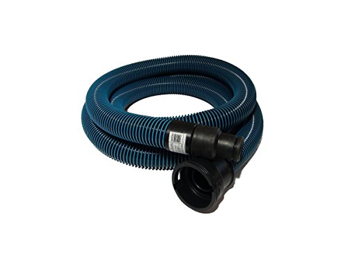 Schlauch Saugschlauch antistatisch Kallefornia K657A - 6 Meter lang geeignet für Spit AC 1630P M 1630 P M Ersatzschlauch mit fester Werkzeugmuffe von Kallefornia