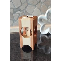 Teelichthalter Aus Douglasien- & Lindenholz - Mit Einzigartiger Bohrung Handgefertigt Und Geölt Auch Im Set Erhältlich Teelichthalter Aus Douglasien- & Lindenholz - Mit Einzigartiger Bohrung Handgefertigt Und Geölt Auch Im Set Erhältlich von KallesHolzWerk