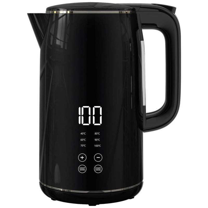 Kalorik Tkg Jk 2000 Wasserkocher Schnurlos Mit Display Schwarz Wassererhitzer B-Ware von Kalorik