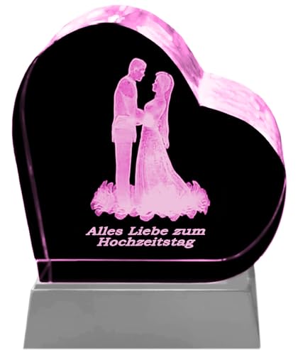 Kaltner Präsente Stimmungslicht LED Kerze/Kristall Glasblock in Herz Form / 3D-Laser-Gravur/Hochzeitstag/Hochzeitstagsgeschenk/Ich Liebe Dich Kaltner Präsente Stimmungslicht LED Kerze/Kristall Glasblock in Herz Form / 3D-Laser-Gravur/Hochzeitstag/Hochzeitstagsgeschenk/Ich Liebe Dich von Kaltner Präsente