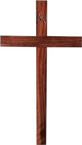 Kaltner Präsente Geschenkidee – Holzkreuz Wandkreuz Kruzifix aus Echtholz Nussbaum Höhe 36 cm Kaltner Präsente Geschenkidee – Holzkreuz Wandkreuz Kruzifix aus Echtholz Nussbaum Höhe 36 cm von Kaltner Präsente