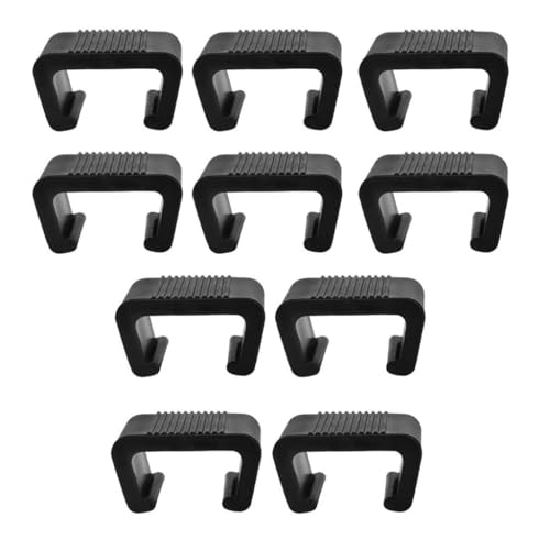 10 Stück Möbel-Clips für den Außenbereich, Terrasse, Sofa, Rattan-Möbelklemmen, Weidengeflecht von Kalttoy