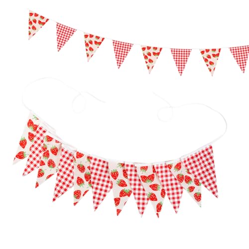 12 Stück 3,2 m lange Stoff-Wimpelflaggen, Hochzeits-Wimpel, hängende Dekorationen für Geburtstag, Hochzeit, Festival, Feier, Stoffflagge 12 Stück 3,2 m lange Stoff-Wimpelflaggen, Hochzeits-Wimpel, hängende Dekorationen für Geburtstag, Hochzeit, Festival, Feier, Stoffflagge von Kalttoy