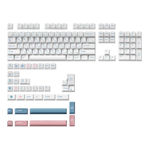 142Keys Customized Winter Theme Key Cap PBT Dye Subbed Keycap Cherry Profile For Key Cover For Mechanical Keyboard Cherry Profile Keycaps Pbt von Kalttoy