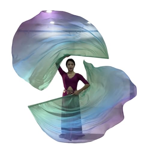 2 halbrunde Anbetungsflaggen, Lob Tanzfahnen mit skalierbaren Stäben 2 halbrunde Anbetungsflaggen, Lob Tanzfahnen mit skalierbaren Stäben von Kalttoy