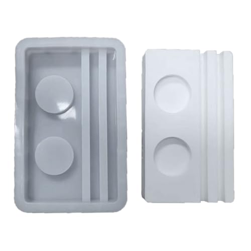 2-in-1-Kerzenhalter-Formen für DIY-Kerzenhalter, Gips-Ornament 2-in-1-Kerzenhalter-Formen für DIY-Kerzenhalter, Gips-Ornament von Kalttoy
