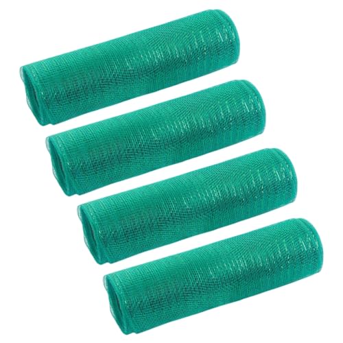 4 Rollen dekoratives Kunststoffnetz für saisonale Bastelarbeiten und Geschenkverpackungen von Kalttoy