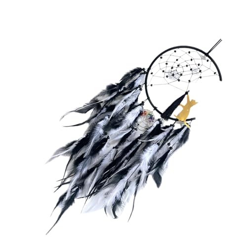 Artis Moon Traumfänger mit Perlen zum Auffangen von Träumen zur Verbesserung der Raumatmosphäre und friedlichen Schlummern Artis Moon Traumfänger mit Perlen zum Auffangen von Träumen zur Verbesserung der Raumatmosphäre und friedlichen Schlummern von Kalttoy