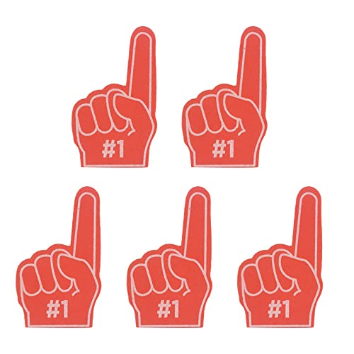 Cheerleding Essentials Cheerleding Essentials Schaumstoff-Fingerhandschuhe, EVA-Schaumstoff, Rot, Blau, 5 Stück Cheerleding Essentials Cheerleding Essentials Schaumstoff-Fingerhandschuhe, EVA-Schaumstoff, Rot, Blau, 5 Stück von Kalttoy