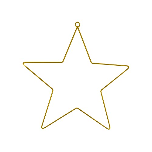 DIY Schmiedeeisen Metall Sterne Ring Sterne Draht Kranz Rahmen Hoop Makramee Ringe für handgefertigte Traumfänger Neujahrsgeschenk von Kalttoy