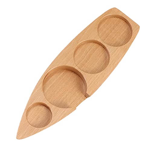 Espresso-Tamperhalter aus Holz, 4 Löcher, rutschfeste Unterseite Espresso-Tamperhalter aus Holz, 4 Löcher, rutschfeste Unterseite von Kalttoy