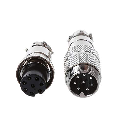 Gx16 Butting Aviation Male Connector Female Plug 2/3/4/5/6/7/8 Pin von Kalttoy