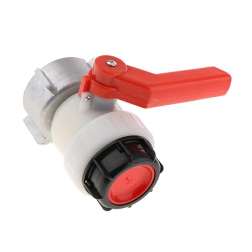 IBC Tankadapter 80 mm Einlass 50 mm Auslassventile Zubehör für wassergesteuerte von Kalttoy