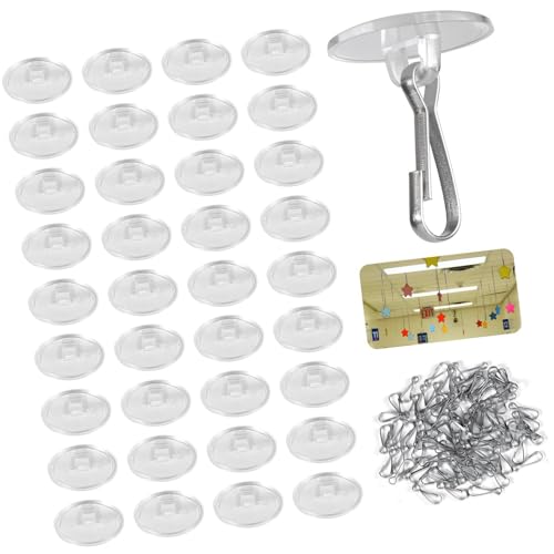 Kalttoy 50 Stück Auto-Wandaufhänger für Glas, Fliesen, Metalloberflächen, sichere Aufhängelösung, Urlaub, Party, Dekoration, Zubehör, tragbare selbstklebende S-Haken Kalttoy 50 Stück Auto-Wandaufhänger für Glas, Fliesen, Metalloberflächen, sichere Aufhängelösung, Urlaub, Party, Dekoration, Zubehör, tragbare selbstklebende S-Haken von Kalttoy