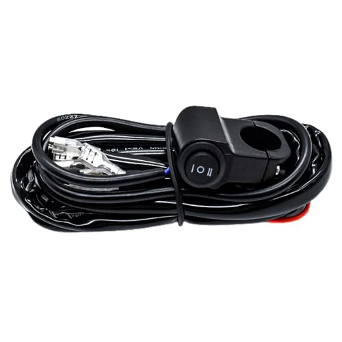 Kalttoy ATV Auto LED Arbeitsleuchte Nebelscheinwerfer Kabelbaum Motorrad Scheinwerfer Scheinwerfer Draht Kabel Power On Off Kalttoy ATV Auto LED Arbeitsleuchte Nebelscheinwerfer Kabelbaum Motorrad Scheinwerfer Scheinwerfer Draht Kabel Power On Off von Kalttoy