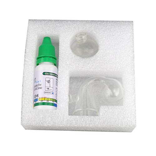 Kalttoy CO2-Indikator-Lösung für Aquarien, Flüssigkeitsprüfer, Glas, Kohlendioxid, für Aquariumpflanzen, Flüssigkeitstester, 15 ml Kalttoy CO2-Indikator-Lösung für Aquarien, Flüssigkeitsprüfer, Glas, Kohlendioxid, für Aquariumpflanzen, Flüssigkeitstester, 15 ml von Kalttoy