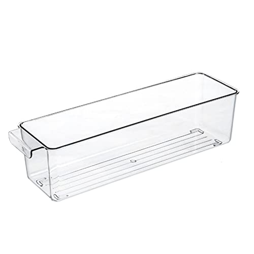 Kalttoy Kühlschrank-Aufbewahrungsbox mit Deckel, PET-Schublade, transparent, Lebensmittel-Organizer für Zuhause, Küche, Gemüse, Obst, Gefrierschrank von Kalttoy