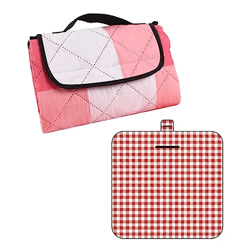 Kalttoy Picknickmatte mit Karomuster, 3-lagig, Picknickdecke, Outdoor-Campingdecke Kalttoy Picknickmatte mit Karomuster, 3-lagig, Picknickdecke, Outdoor-Campingdecke von Kalttoy