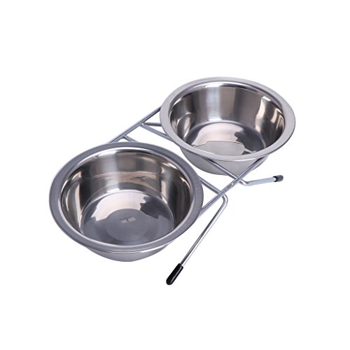 Katzennapf 2 in 1 Futternapf Wasserspender Anti-Split Doppelnapf Katzennapf 2 in 1 Futternapf Wasserspender Anti-Split Doppelnapf von Kalttoy