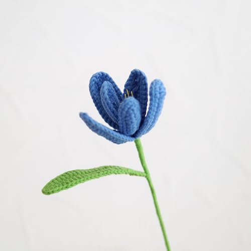 Künstliche Häkel-Tulpe Blume Tisch dekorative Ornamente Zubehör von Kalttoy